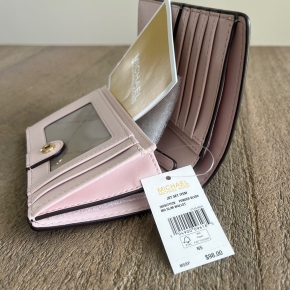 NWT Michael Kors MD Slim Wallet - Picture 7 of 9